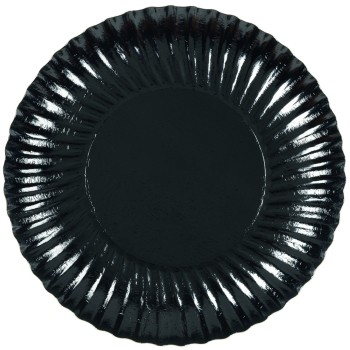 ASSIETTE CARTON NOIR